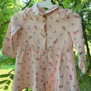 H & M 100% Cotton Lightweight Dress - size 6/9 mos